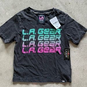 Girls T-shirt size Medium Forever 21 x LA Gear. Vintage feel but new with tags